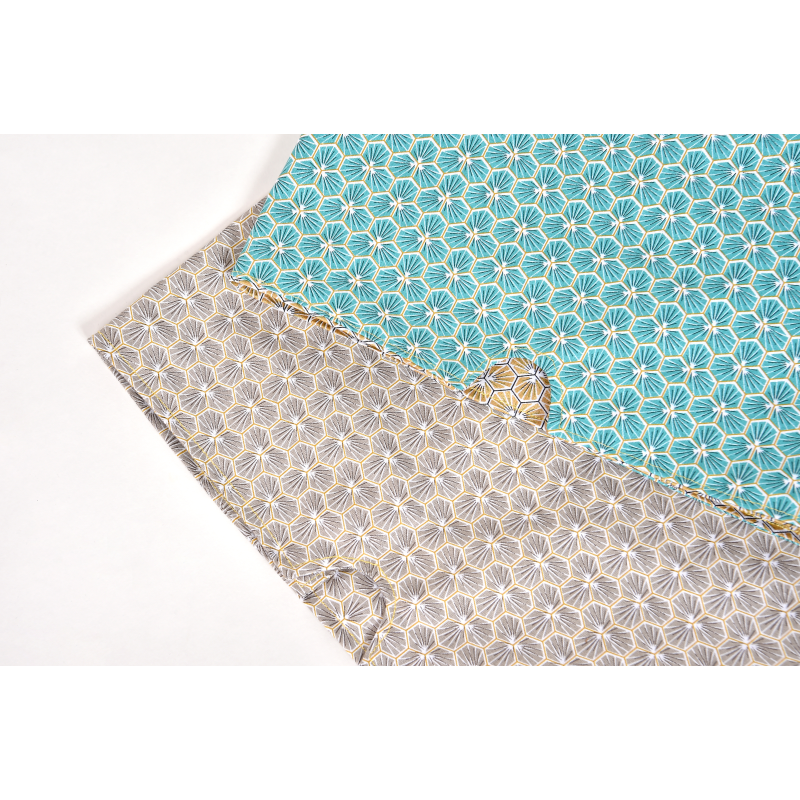 HOUSSE POUR FONTAINE 7 LITRES TURQUOISE / DORÉ